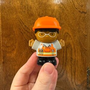 PLAYGO construction worker man; kids toys
